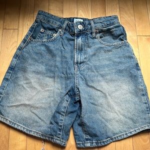 NEVER WORN BDG longline denim shorts